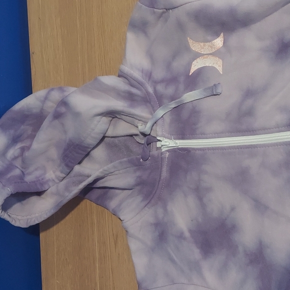 New With Tags Hurley Purple Tie Dye Medium Sweatshirt - Picture 1 of 5